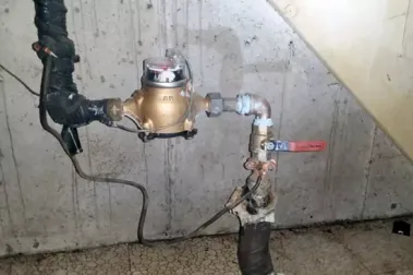 Main water shut off valve location basement